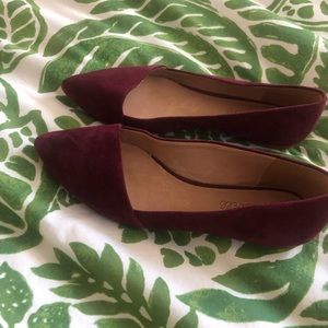 Madewell suede flats 7